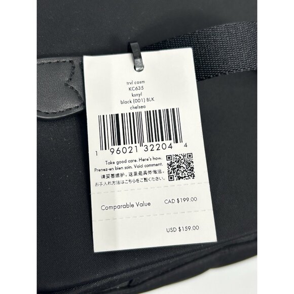Kate spade Chelsea Travel Cosmetic Case in Black #KC635 NWT MSRP $159 - Picture 7 of 15